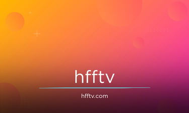 HFFTV.com - Creative brandable domain for sale