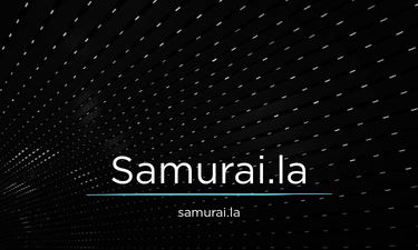 Samurai.LA - Creative brandable domain for sale