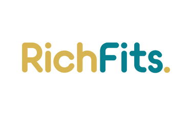 RichFits.com - Creative brandable domain for sale