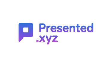 Presented.xyz - Creative brandable domain for sale