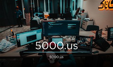 5000.us - Creative brandable domain for sale