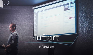 Infiart.com - Creative brandable domain for sale