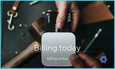Billing.today - Creative brandable domain for sale
