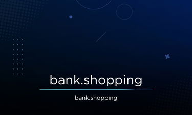 Bank.Shopping - Creative brandable domain for sale