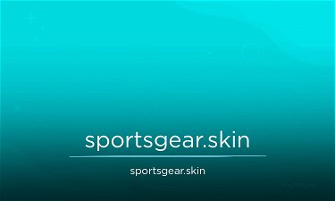 Sportsgear.skin - Creative brandable domain for sale