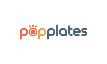 PopPlates.com - Creative brandable domain for sale
