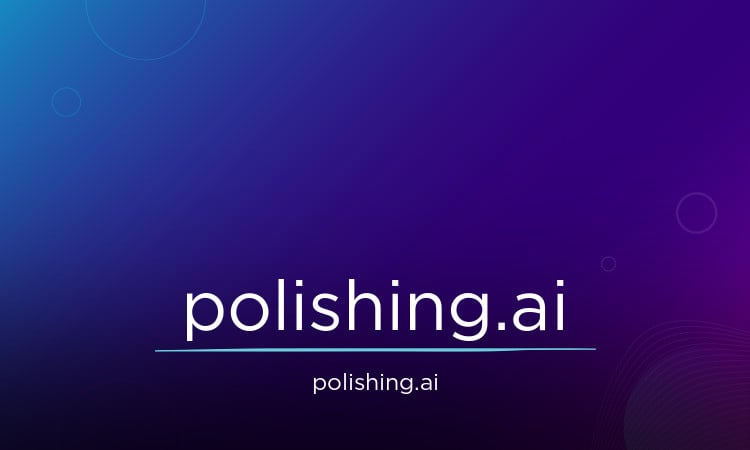 Polishing logo