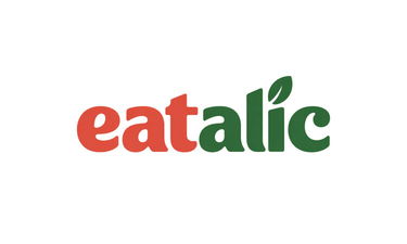 Eatalic.com - Creative brandable domain for sale