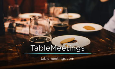 TableMeetings.com - Creative brandable domain for sale