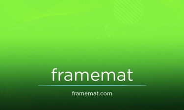 Framemat.com - Creative brandable domain for sale