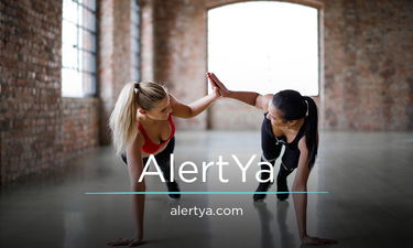 AlertYa.com - Creative brandable domain for sale