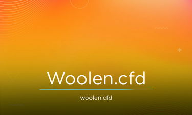 Woolen.cfd - Creative brandable domain for sale