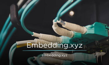 Embedding.xyz - Creative brandable domain for sale