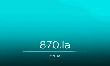 870.LA - Creative brandable domain for sale