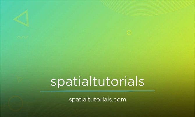 SpatialTutorials.com