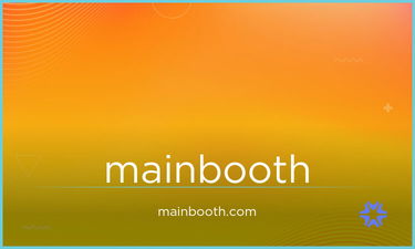 MainBooth.com - Creative brandable domain for sale