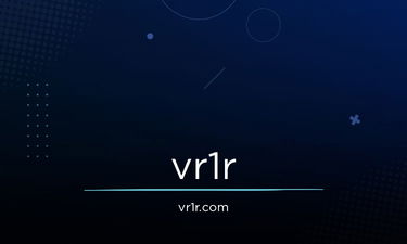 VR1r.com - Creative brandable domain for sale