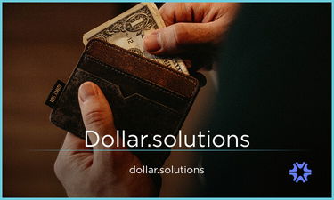 Dollar.Solutions - Creative brandable domain for sale
