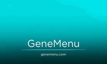 GeneMenu.com - Creative brandable domain for sale