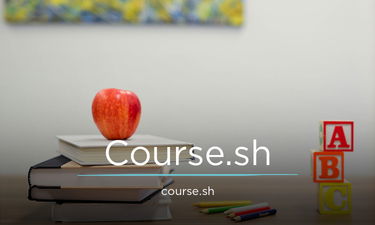Course.sh - Creative brandable domain for sale