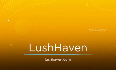 LushHaven.com - Creative brandable domain for sale