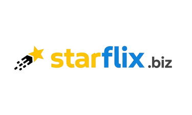 StarFlix.biz - Creative brandable domain for sale