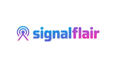 SignalFlair.com - Creative brandable domain for sale