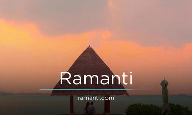Ramanti.com - Creative brandable domain for sale