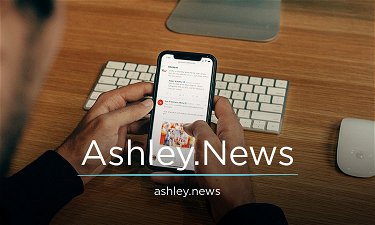 Ashley.News - Creative brandable domain for sale