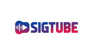 SigTube.com - Creative brandable domain for sale