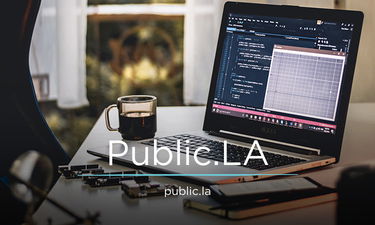 Public.LA - Creative brandable domain for sale