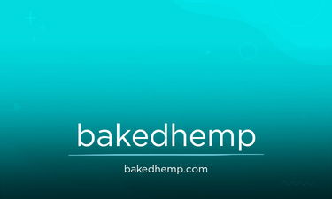 BakedHemp.com - Creative brandable domain for sale