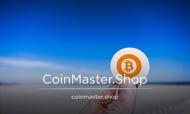 CoinMaster.Shop - Creative brandable domain for sale