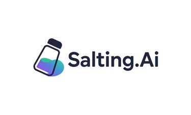 Salting.AI - Creative brandable domain for sale