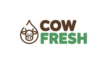 CowFresh.com - Creative brandable domain for sale