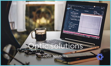 Optic.Solutions - Creative brandable domain for sale