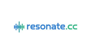 Resonate.cc - Creative brandable domain for sale