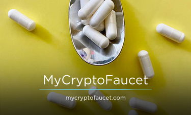 MyCryptoFaucet.com - Creative brandable domain for sale