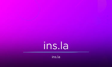 Ins.la - Creative brandable domain for sale