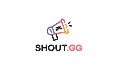 Shout.gg - Creative brandable domain for sale