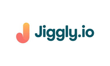 Jiggly.io - Creative brandable domain for sale