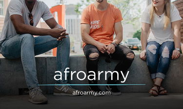 Afroarmy.com - Creative brandable domain for sale