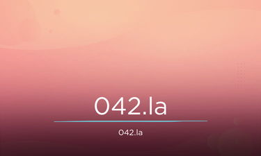 042.LA - Creative brandable domain for sale
