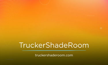 TruckerShadeRoom.com - Creative brandable domain for sale