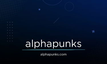 AlphaPunks.com - Creative brandable domain for sale