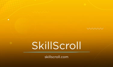 SkillScroll.com - Creative brandable domain for sale