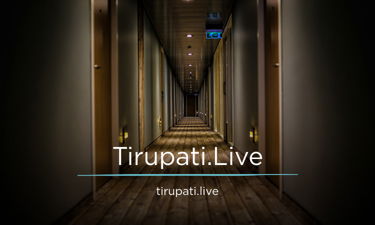 Tirupati.Live - Creative brandable domain for sale