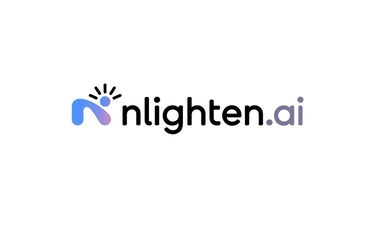 Nlighten.ai - Creative brandable domain for sale