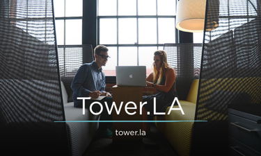 Tower.LA - Creative brandable domain for sale