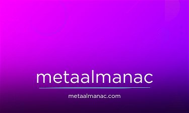 MetaAlmanac.com - Creative brandable domain for sale